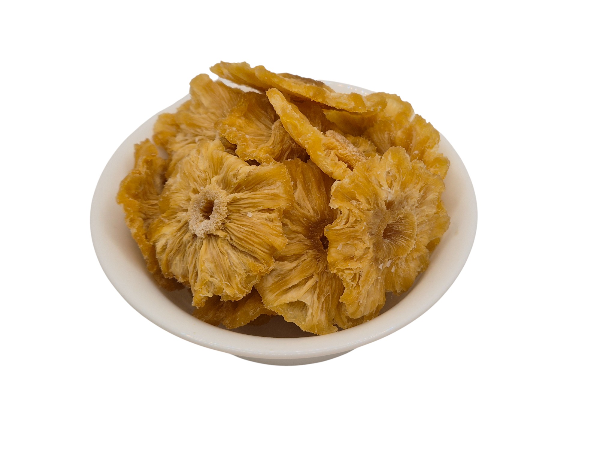 Piña en rodajas deshidratada sin azuzar añadido