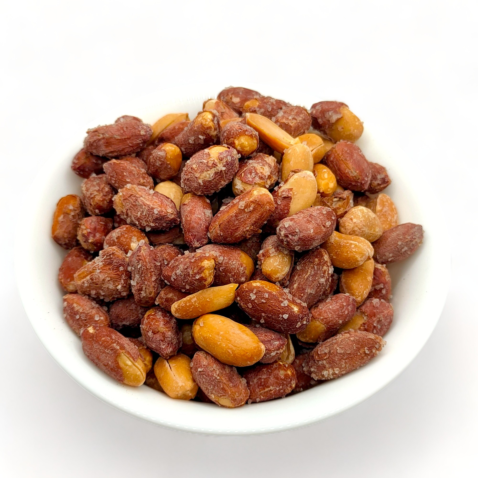 Cacahuetes tostados con sal