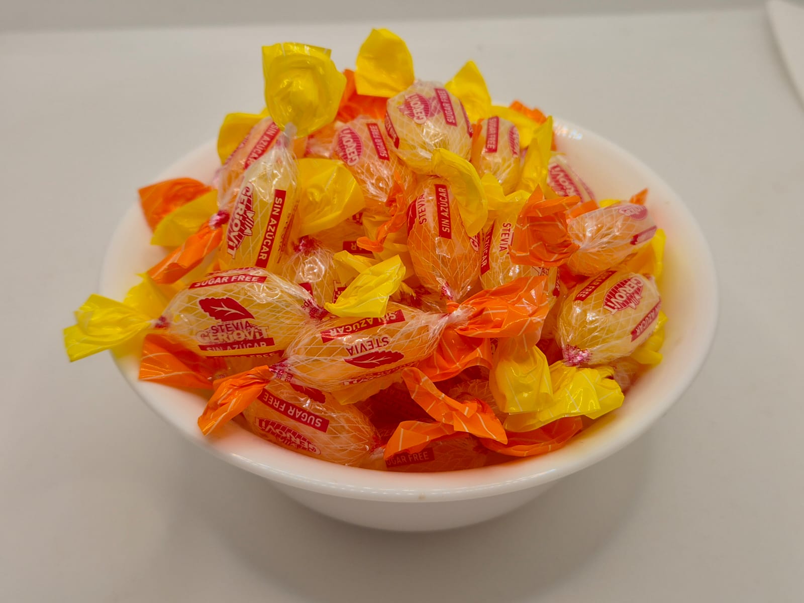 Geriovit sin azúcar naranja y limón