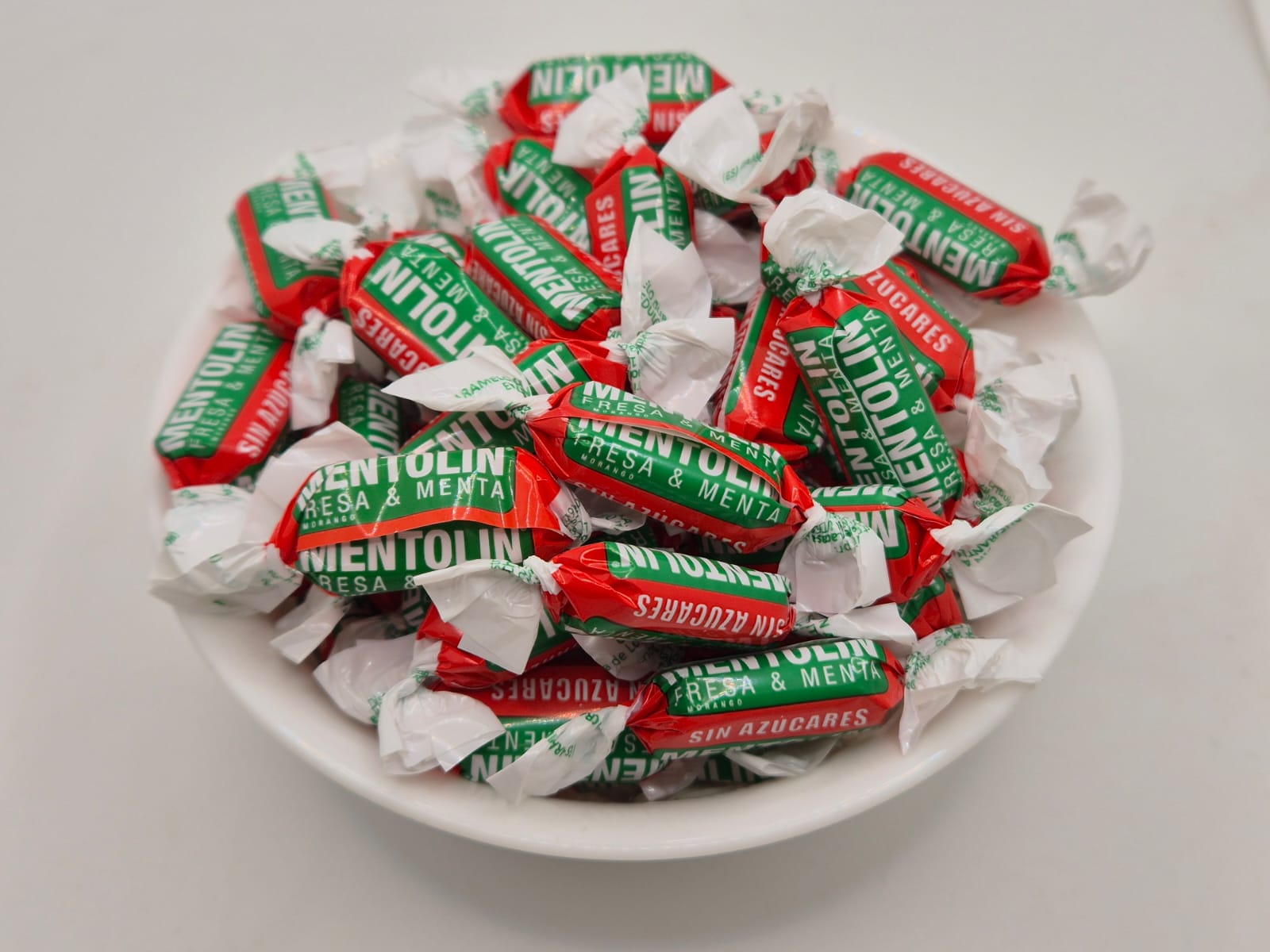 Mentolín Fresa y Menta sin azúcar